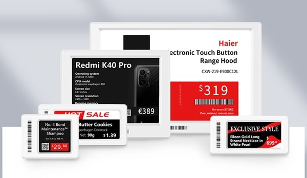 4 color electronic price labels
