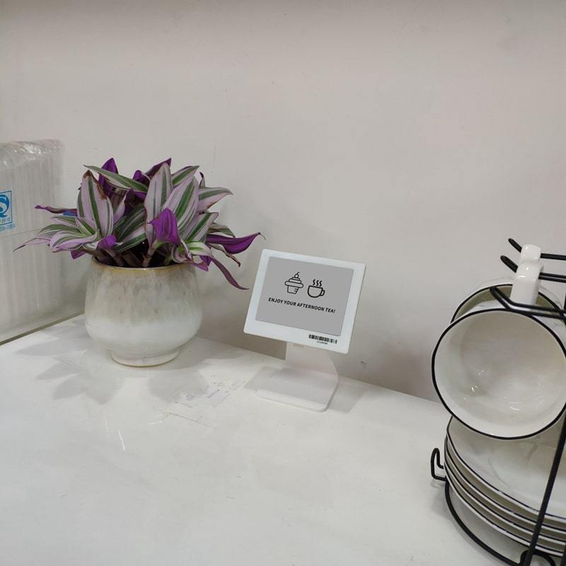 Electronic Retail Label table stand support