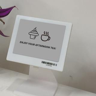 Electronic Retail Label table stand support