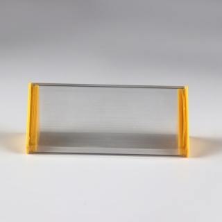 Transparent ESL box for bakery or deli area