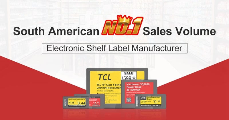 e-ink retail shelf tags