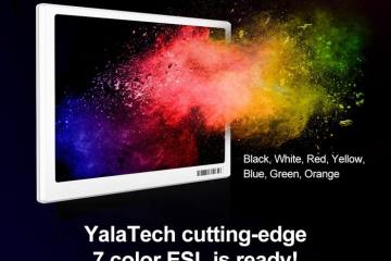 YalaTech released 7 color digital label