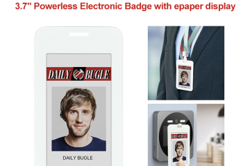 Introducing Our Revolutionary E-Paper Badge